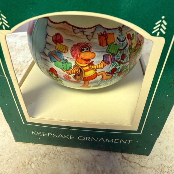 Hallmark Fraggle Rock Holiday Ornament - Red and Green - Picture 3 of 3